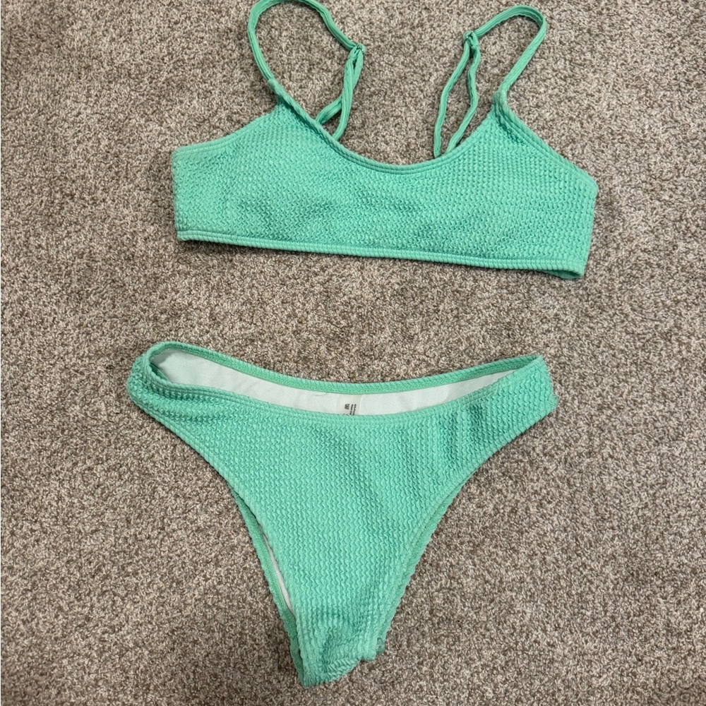SHEIN Mint Green Bikini Set